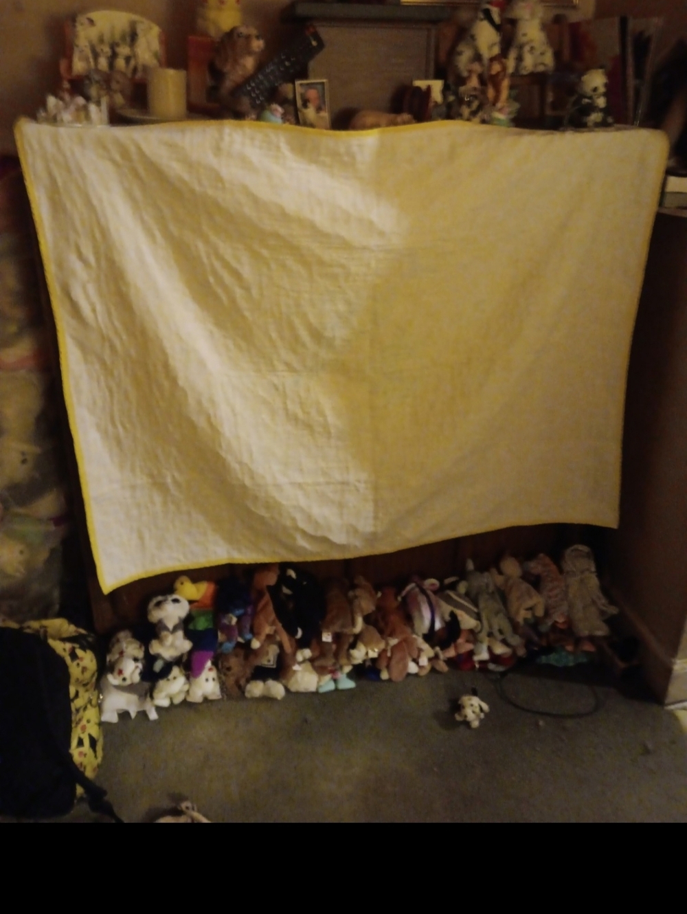 1950s baby blanket quilt - Picture 2 of 5